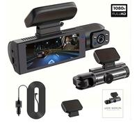 Dash Cam con Doppia Fotocamera WIFI 1080P visione notturna registrazione in loop