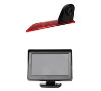 Dash Cam Per Transit 2012-2015 Telecamera Posteriore Impermeabile Con Visione Notturna Luce Freno Con Schermo 4.3 Pollici