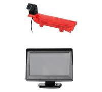 Dash Cam Per VW Per T5 Per T6 2010-2017 Telecamera Retromarcia HD Impermeabile Con Visione Notturna Luce Freno Posteriore Con Schermo 43 Pollici