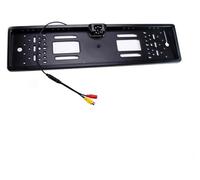 Dash Cam Telecamera Retromarcia Anteriore Posteriore Con Cornice Per Targa Impermeabile Visione Notturna 4 O 8 Luci A LED Monitor