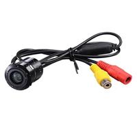 Dash Cam Telecamera Retromarcia Auto Monitor Retrovisione HD Veicolo Posteriore Anteriore Laterale CCD Obiettivo Fisheye Notturna Impermeabile(18.5Inch A)