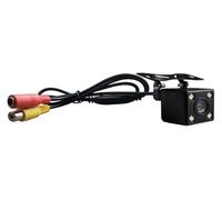 Dash Cam Telecamera Retromarcia Auto Monitor Retrovisione HD Veicolo Posteriore Anteriore Laterale CCD Obiettivo Fisheye Notturna Impermeabile(4 LED)