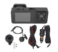 Dash camph a 3 canali posteriori anteriore all'interno di 1080p Rilevamento del movimento a 170 ° Assoluto largo angolo registrazione G Sensore Parcheggio Monitor DVR DVR