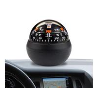 Dash Compass Ball | Dash Mount Compass Ball con doppi quadranti | Design luminoso guida di direzione di navigazione, per guida di direzione escursionistica di navigazione