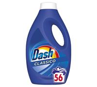 Dash Detersivo Lavatrice Liquido, 56 Lavaggi, Brillantezza, Efficace a Freddo