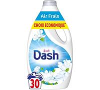 DASH Detersivo liquido 2 in 1 aria fresca, 1,35 litri