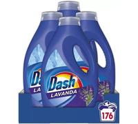 Dash Detersivo Liquido Lavatrice 176 Lavaggi (4x44) per Bucato Fragranza Lavanda