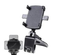 Dash Phone Holder For Car - Foldable 360 Rotazione Mobile Device Car Mount | Sun Visor and Rearview Phone Clip, Regolabile Lip Secure Grip For Hands-Free Driving App Scenario