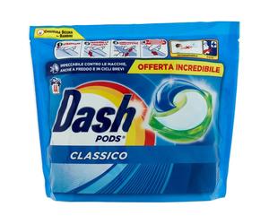 DASH PODS Classico Detersivo Lavatrice in Capsule - 44Tabs