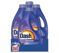 Dash Pods Detersivo In Capsule, 160 Lavaggi (4x40), Lavanda, Rimuove Le Macchie, Igienizza, Dona Freschezza, Brillantezza Per I Capi