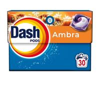 Dash Detersivo Pods Ambra, 30 Lavaggi