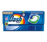 Dash Pods Detersivo in Capsule per Lavatrice Classico (31 Pods) 80729475
