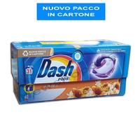 DASH PODS DETERSIVO LAVATRICE CAPSULE MONODOSI LAVAGGIO SALVA COLORE NUOVO PACCO