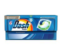 Dash Pods Detersivo Lavatrice in Capsule Classico, 31 x 21g