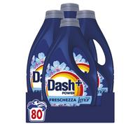Dash Power Detersivo Liquido Lavatrice 80 Lavaggi (4x20) Freschezza Di Lenor