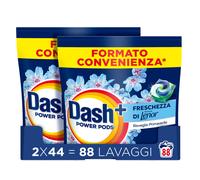 Dash Power Pods Detersivo Lavatrice In Capsule Freschezza Di Lenor 88 Lavaggi