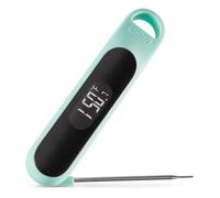 Dash Termometro di precisione a lettura rapida, impermeabile, da cucina e da esterno, con display LCD digitale, per barbecue, pollo, frutti di mare, bistecca, tacchino e altre carni, batterie incluse