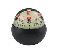 Dashboard Compass Ball - Car Compass Ball, High-Precision With Double Dials