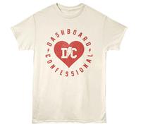 Dashboard Confessional - Cuore A Fulmine - Off-White - T-Shirt Unisex Adulto