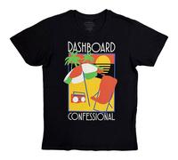 Dashboard Confessional Vacation Tour ufficiale Uomo maglietta unisex
