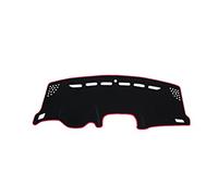 Dashboard Cover Mat Per Jeep Per Renegade 2016 2017 2018 2019 Copertura Del Cruscotto Dell'automobile Zerbino Ombra Cuscino Pad Tappeto Anti-UV Tappetino Cruscotto(Red Side,LHD)