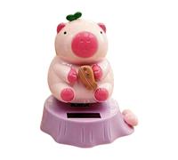 Dashboard Figure - Figure figure Solar Powered | Shaking Head Car Dash Decorations | Solar Swinging Capybara Figuress For Driver SUV RV Trailer Trattore Automobile Vehicle Home Bookshelf Balcony