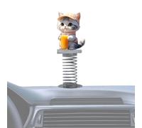 Dashboard Figures - 2D Acrylic Cat Shape Auto Interior Decoration
