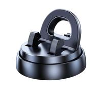 Dashboard Phone Holder - Secure Silicone Pad, Fully 360 gradi Rotatable | Stands, Firm Adjustable Spring Mobile Mounts, Single Handed Usage Auto Accessories - For Vehicles Drivers and Travels