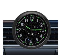 Dashboard Pocket Clock - Quarzo Glow Timepiece, Retro Automobile Watch, Clip Mounted Vent Decoration | Stylish Vehicle Interior Accessory for Motorcycle Touring Adventures