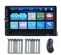 Dashcam, 2 Din Auto Lettore Multimediale Radio 7 Pollici Touch Screen Stereo Specchio Link/FM/TF MP5 for Telecamera di retromarcia Paking(ZJ-YK)
