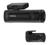 Dashcam 4K UHD 64 GB + telecamera retromarcia WLAN auto incidente Nordväl