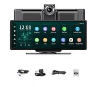 Dashcam Android da 10,26'' con Bluetooth, U Disk, ADAS, navigazione GPS, parcheggio 24 ore su, registratore video DVR per auto(M50Pro NO RearCam,With 64G TF Card)