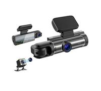 Dashcam, Cam Camera Anteriore E Posteriore Per Auto Scatola Nera Dashcam Registrazione Videoregistratore Digitale Per Visione Notturna,per le automobili(Front-and-interior)