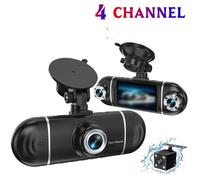 Dashcam frontale 360 gradi abbinata a telecamera per vista laterale 1080P per