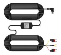 Dashcam Hard Wire USB Tipo C 12 V 24 V a 5 V/3 A Alimentatore Per Auto Fotocamera Con Bassa Tensione Protettivo & Fusibili Adattatori Parcheggio Sorveglianza Alimentazione