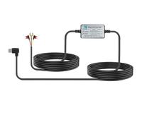 Dashcam, kit hardwire di tipo C, cavo USB-C per auto da 12 V-24 V, 240 cm, 5 V/2,5 A, per dashcam, GPS, rilevatore radar - monitoraggio 24 ore di parcheggio, protezione a bassa tensione