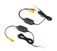 Dashcam, Kit trasmettitore video RCA for telecamera wireless GreenYi 2.4Ghz con kit ricevitore for posteriore for auto e monitor di parcheggio