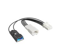 Dashcam Power Adapter 5-Pin Type B for Toyota Rav4, 2011 CT200H, AURIS, Various International Models and More