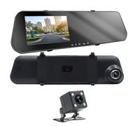 Dashcam retrovisore schermo telecamera Full HD 1080p telecamera retromarcia