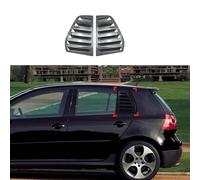 DASHENGFANG Auto Griglie Finestrini Laterali Posteriori,per VW Golf 5 MK5 Oscuranti per Bocchette Ventilazione Copertura Nera Finestrini Laterali Posteriori Dell'auto,Carbon Pattern