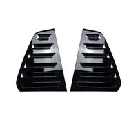 DASHENGFANG Auto Griglie Finestrini Laterali Posteriori,per VW Golf 7 R MK 7 7.5 2013-2020 Oscuranti per Bocchette Ventilazione Copertura Nera Finestrini Laterali Posteriori Dell'auto,Glossy Black