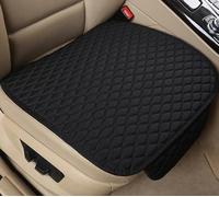 DASHENGFANG Coprisedili per Auto,per Mercedes-Benz GLC 220 d 4MATIC 2022 coprisedili in Tessuto di Lino Comodi Accessori di Protezione Antiscivolo per sedili,Coprisedili,Front Row 2pcs Black