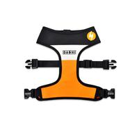 DASHI Stripes3 Arancione/Nero NeoMesh Pettorina Reversibile per Cani
