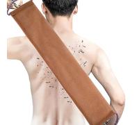 DASHIELL Panno per la pulizia della schiena, asciugamano da bagno in schiuma, per la pulizia profonda della schiena, per la doccia e tutti i tipi di pelle, strumento per strofinare il fango