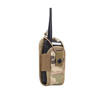 DASHIELL Supporto Per Walkie Talkie, Molles Porta Radio Da Cinturone, Universale Porta Radio Custodia Borsa Radio Bidirezionale, Custodia Da Trasporto Regolabile Per Telefono GPS Radio