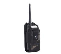 DASHIELL Supporto Per Walkie Talkie, Molles Porta Radio Da Cinturone, Universale Porta Radio Custodia Borsa Radio Bidirezionale, Custodia Da Trasporto Regolabile Per Telefono GPS Radio