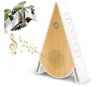 DASIAUTOEM Cinguettio di movimento per uccelli, canto per uccelli, canto per uccelli, scatola con timer, scatola per rumori naturali con supporto a parete e 4 canto per uccelli, per toilette spa relax