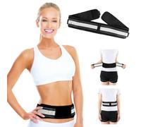 DASIAUTOEM Cintura ortopedica, 120 cm, per uomini e donne, per alleviare la schiena, sciatica, senza fastidio per bacini, parte bassa della schiena, gambe e dolori ai nervi sacrali