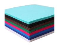 DASJKDI 40pcs Polyester Cloth DIY Crafts 10x10cm Felt Fabric Sewing Accessories Sheets Patchwork per il cucito e l'artigianato fai-da-te
