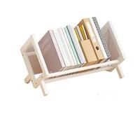 DASJKDI Porta Giornali Design Moderno Scaffale da scrivania semplice Portariviste Documenti ufficio for libri for studenti Economy Stand Utilità Scaffali for organizer(White-S)